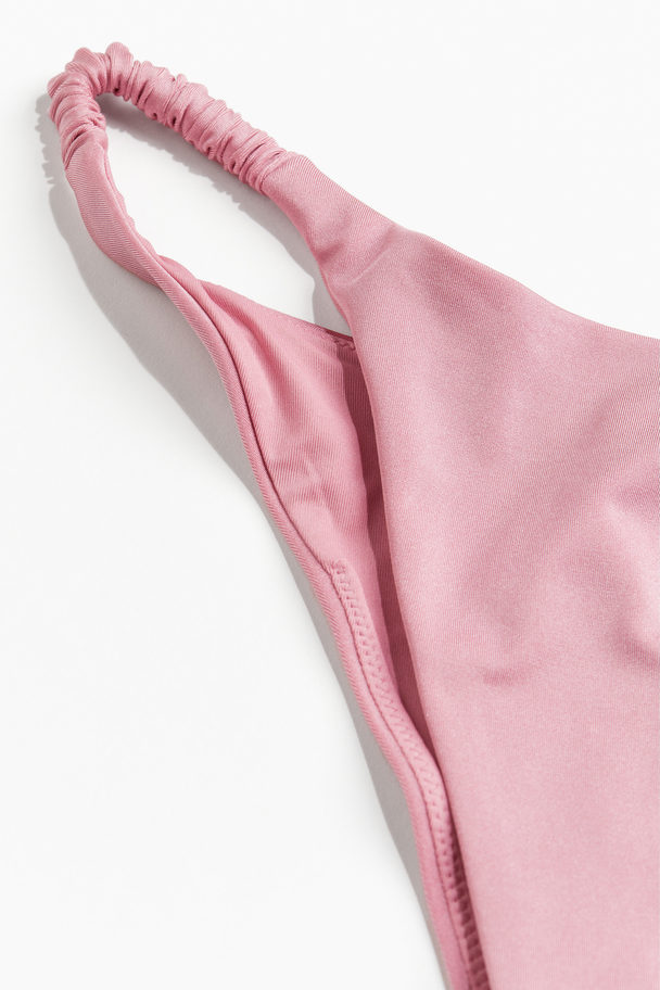 H&M Brazilian Tanga Bikini Bottoms Pink