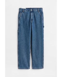Relaxed Worker Jeans Denim Blue