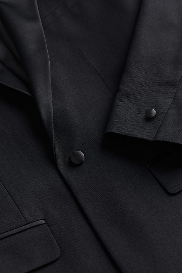 H&M 2-piece Tuxedo Set Black
