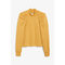 Ruched Shoulder Sweatshirt Dark Yellow