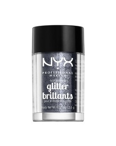 Nyx Prof. Makeup Face & Body Glitter - Gunmetal 2,5g