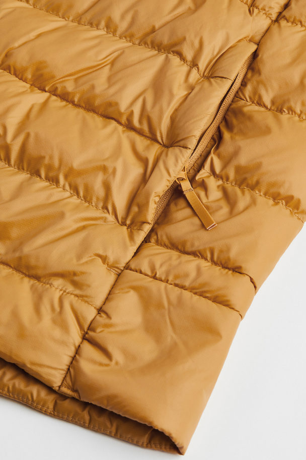 H&M Lightweight Insulated Jacket Dark Yellow