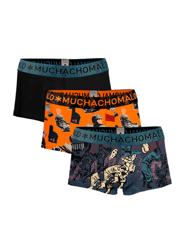 Muchachomalo 3er-Pack Boxershorts Herren - Weicher Bund - perfekte Qualität