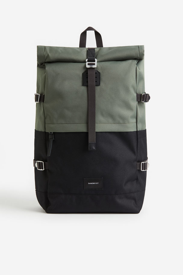 Sandqvist Bernt Backpack Multi Clover Green
