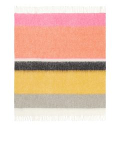 Stackelbergs Stockholm Mohair Blanket Multi Colour
