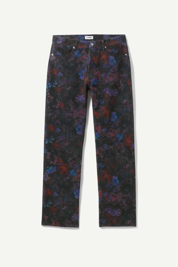 Weekday Space Printed Trouser Couch Flowers
