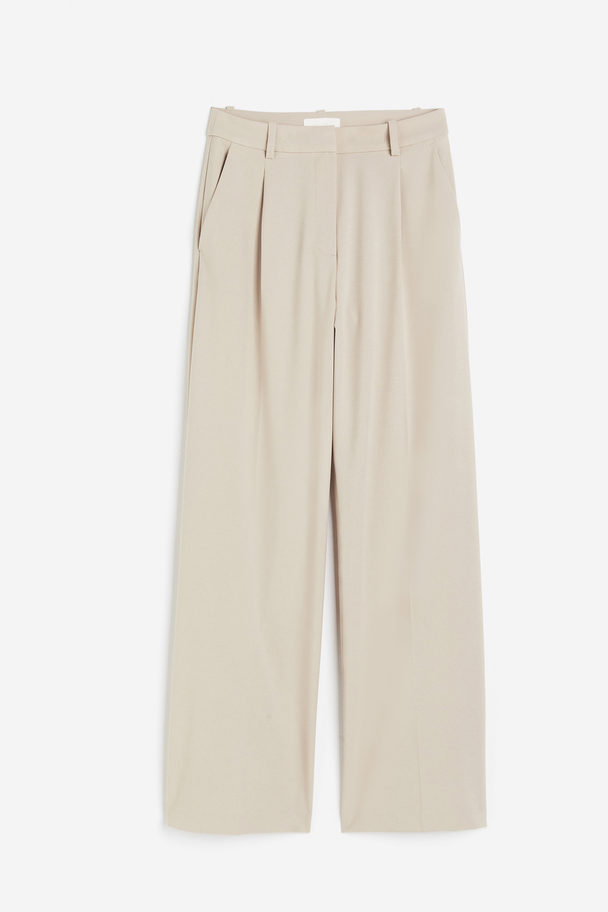 H&M Weite Hose Beige