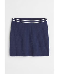 Short Skirt Dark Blue