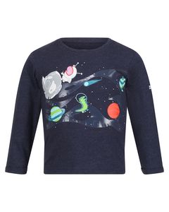 Regatta Childrens/kids Peppa Pig Planets Long-sleeved T-shirt