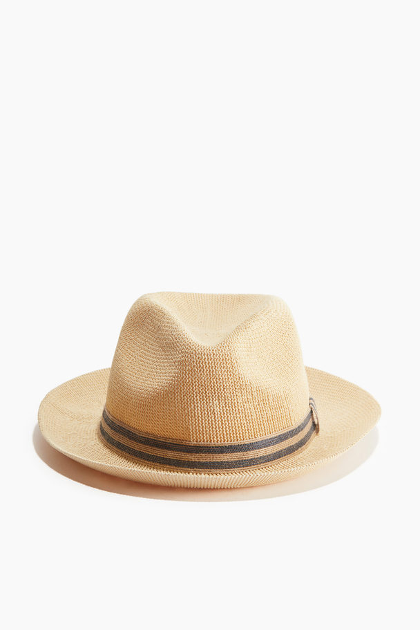 H&M Straw Hat Beige