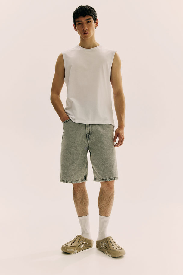 H&M Coolmax®-tanktop - Regular Fit Wit