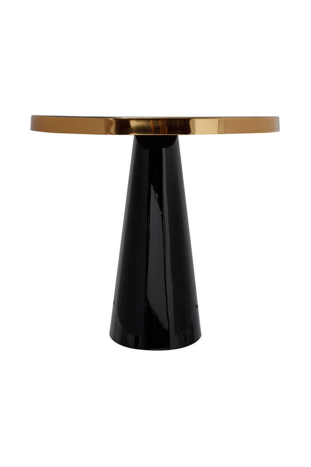 360Living Sidetable Art Deco 625 Black / Gold