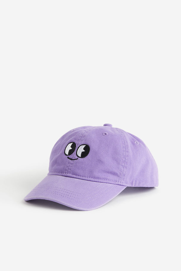 H&M Cap Purple/face