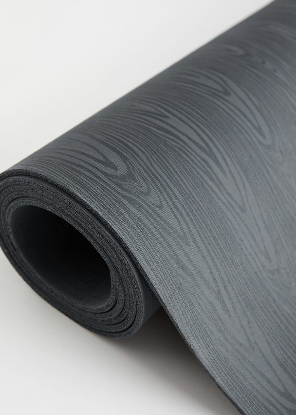 & Other Stories Yogiraj Organic Yoga Mat - Graphite Grey 4mm Graphite Grey