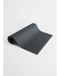 Yogiraj Organic Yoga Mat - Graphite Grey 4mm Graphite Grey