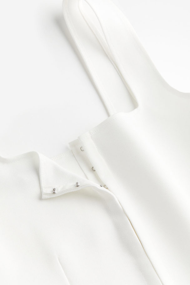 H&M Square-neck Vest Top White