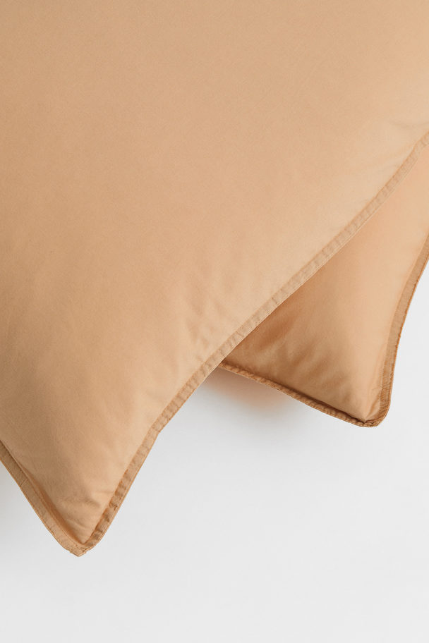 H&M HOME 2-pack Cotton Pillowcases Yellow