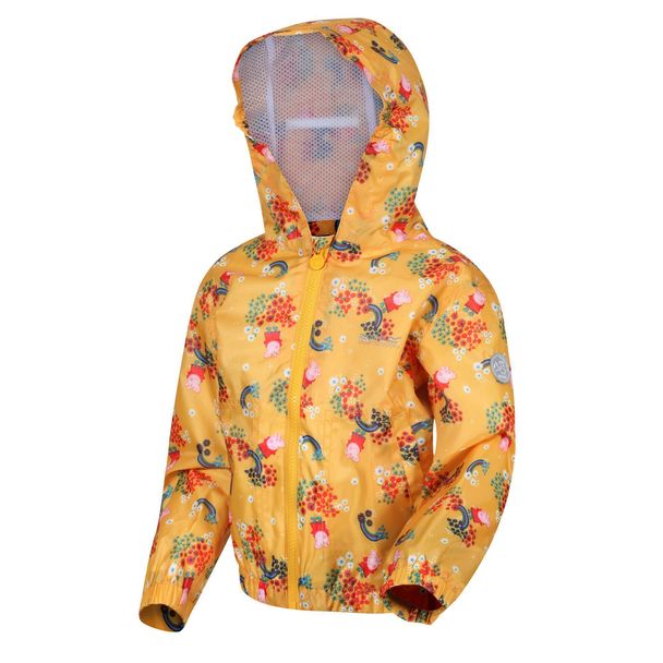 Regatta Regatta Childrens/kids Muddy Puddle Peppa Pig Floral Hooded Waterproof Jacket