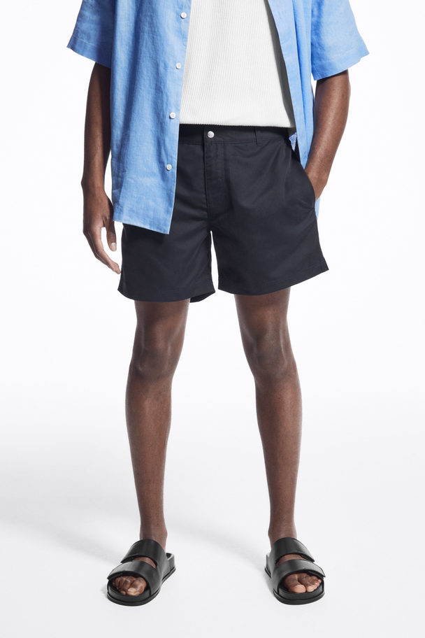 COS Tailored Swim Shorts Navy