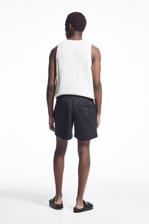 COS Tailored Swim Shorts Navy