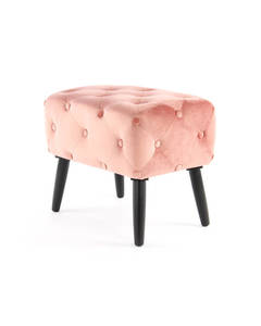 Stool Piano 125 Rose / Black