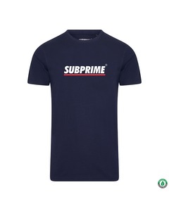Subprime Shirt Stripe Navy Blau