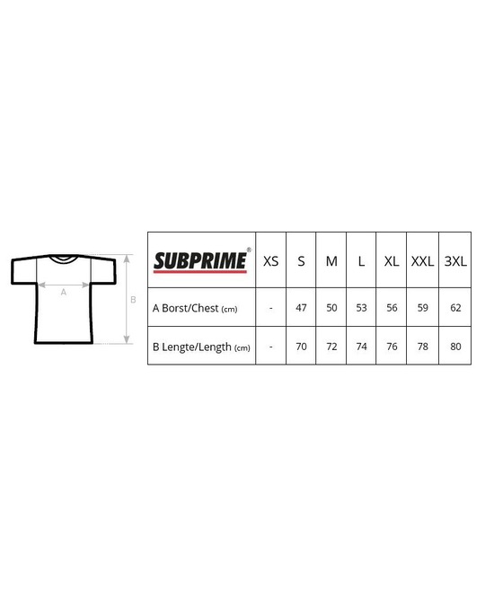 Subprime Subprime Shirt Stripe Navy Blue