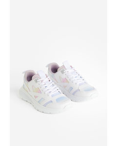 Lightweight-sole Trainers White/light Pink