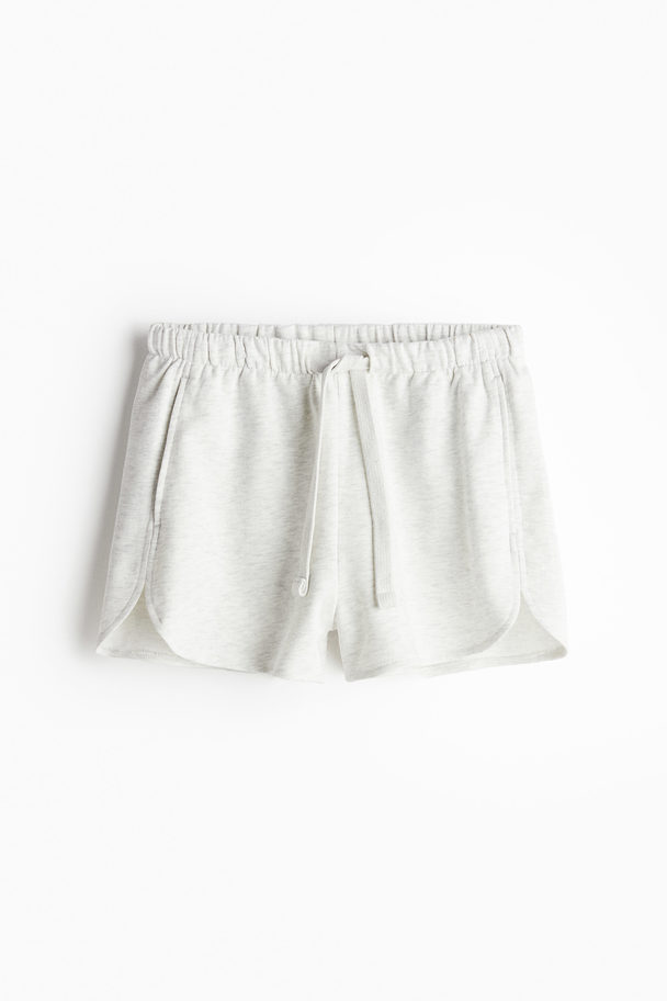 H&M Sweatshorts Hellgraumeliert