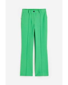 Tailored Jersey Trousers Green