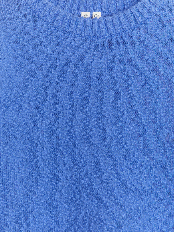 ARKET Baumwollpullover Blau
