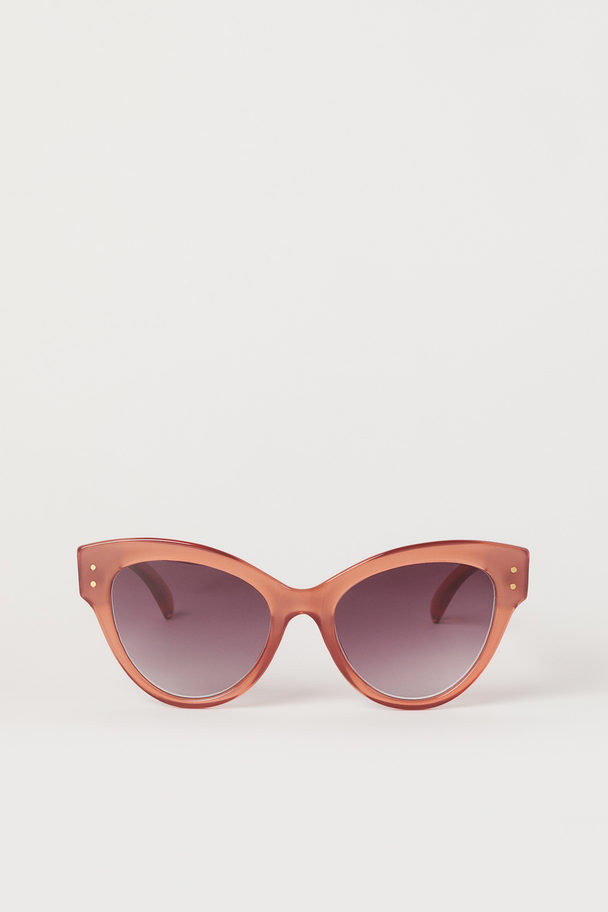 H&M Große Sonnenbrille Altrosa