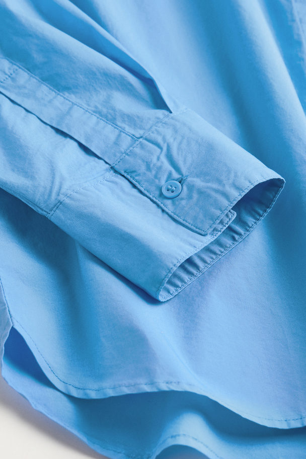 H&M Katoenen Nachthemd Blauw