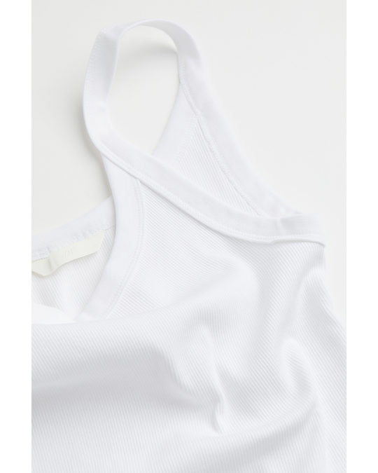 H&M Cotton Vest Top White