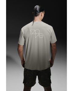 DryMove™ Sport-T-Shirt Hellbeige