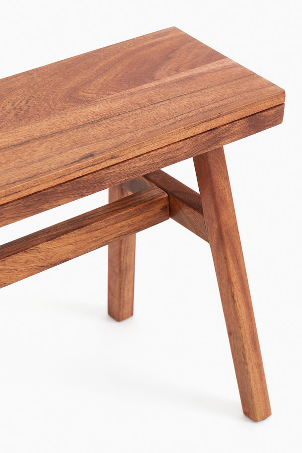 H&M HOME Wooden Stool Brown