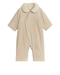 Cord-Overall Beige