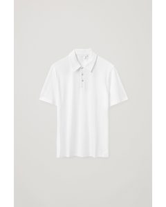 Short-sleeve Polo Shirt White