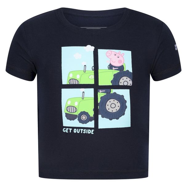 Regatta Regatta Childrens/kids Peppa Pig Tractor Short-sleeved T-shirt