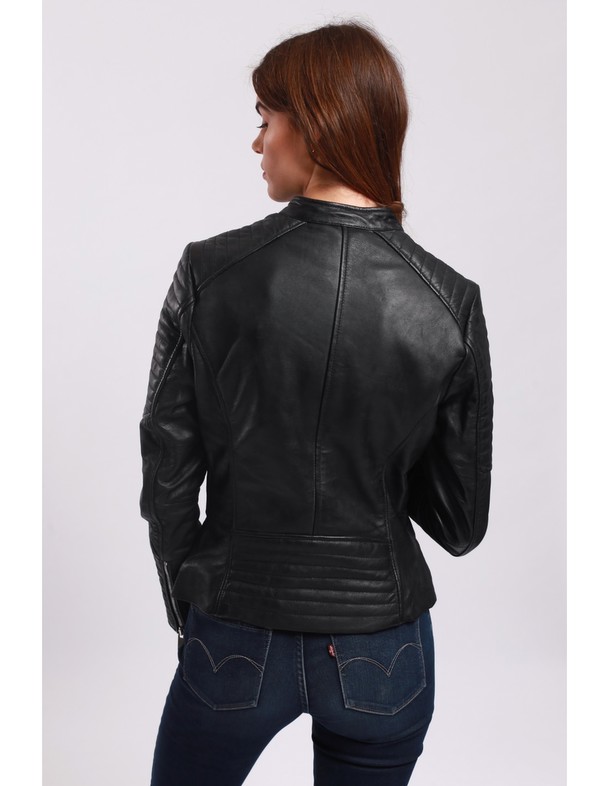 Le Temps des Cerises Leather Jacket Lien