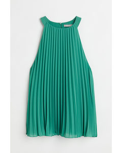 Pleated Top Green