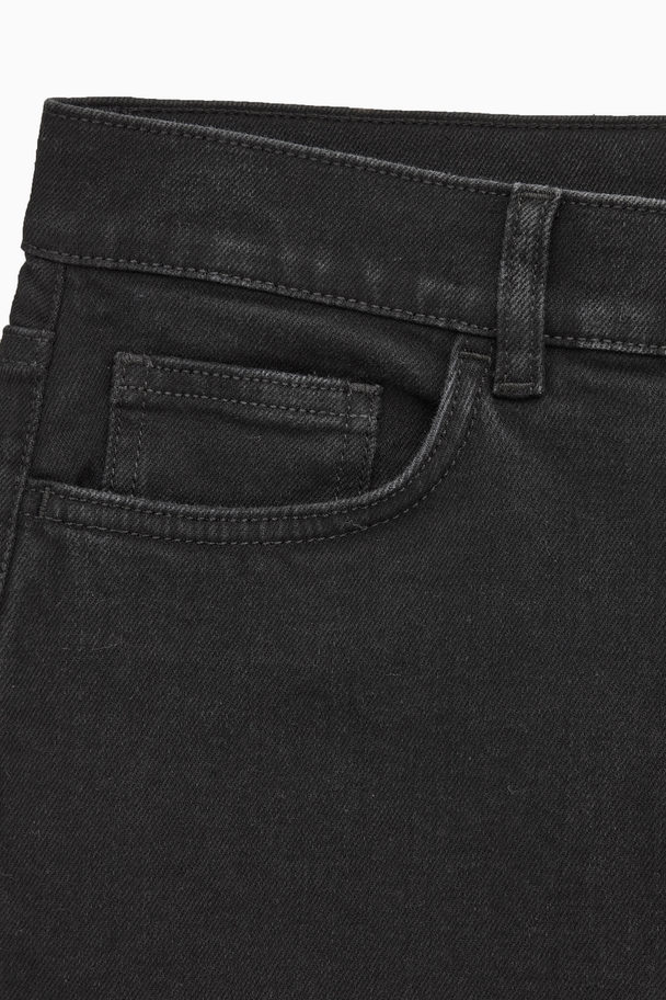 COS Slim-fit Recycled-denim Jeans Black
