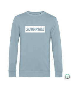 Subprime Sweater Block Sky Blue Blauw