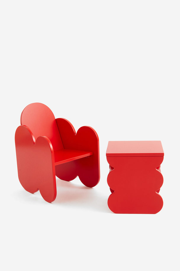 H&M HOME Children's Lounge Chair Red