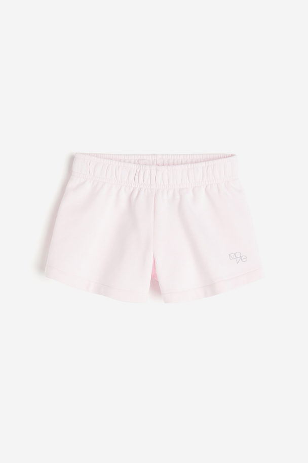 H&M Sports Sweatshorts Light Pink