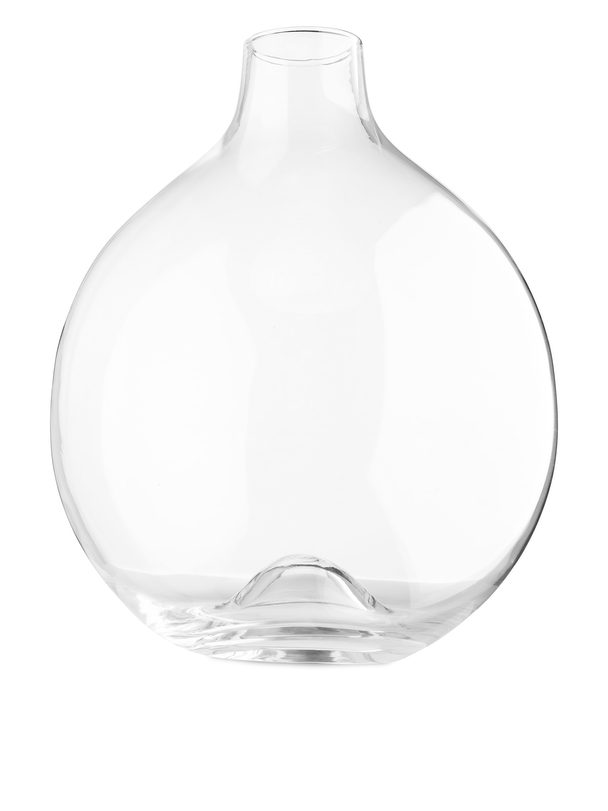 ARKET Glass Vase 34 Cm Clear Glass