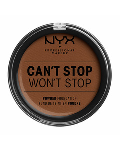 Nyx Prof. Makeup Can't Stop Won't Stop Powder Foundation - Mocha