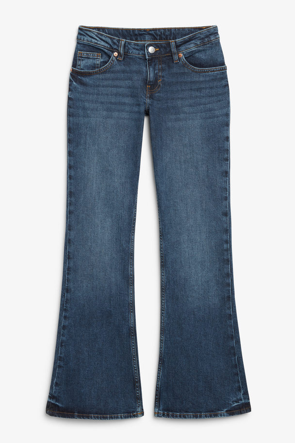 Monki Bootcut Jeans Met Lage Taille