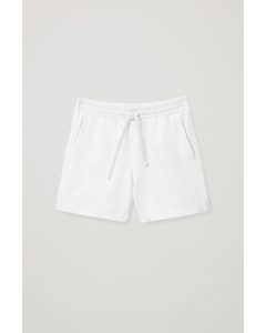 Relaxed-fit Sweat Shorts White