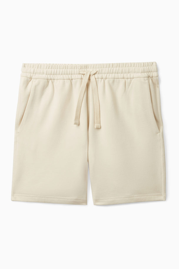 COS Relaxed-fit Sweat Shorts Beige